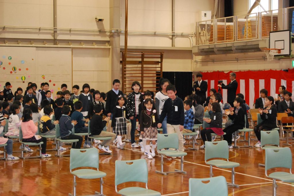 写真：入学式の写真1